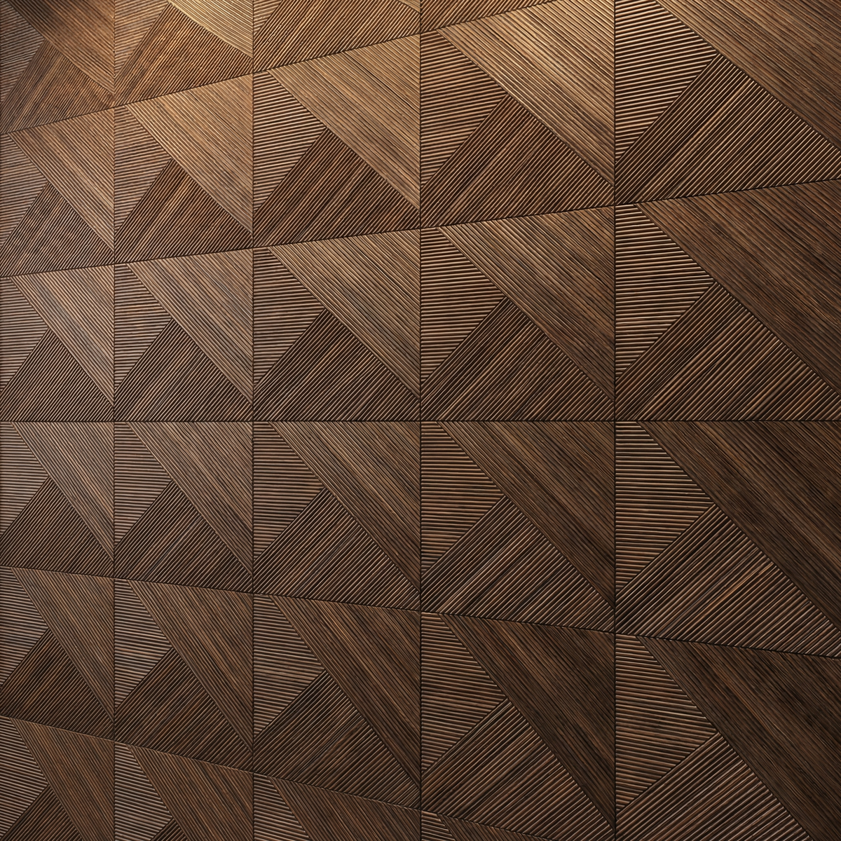 Wall Panel - Wood geometric
