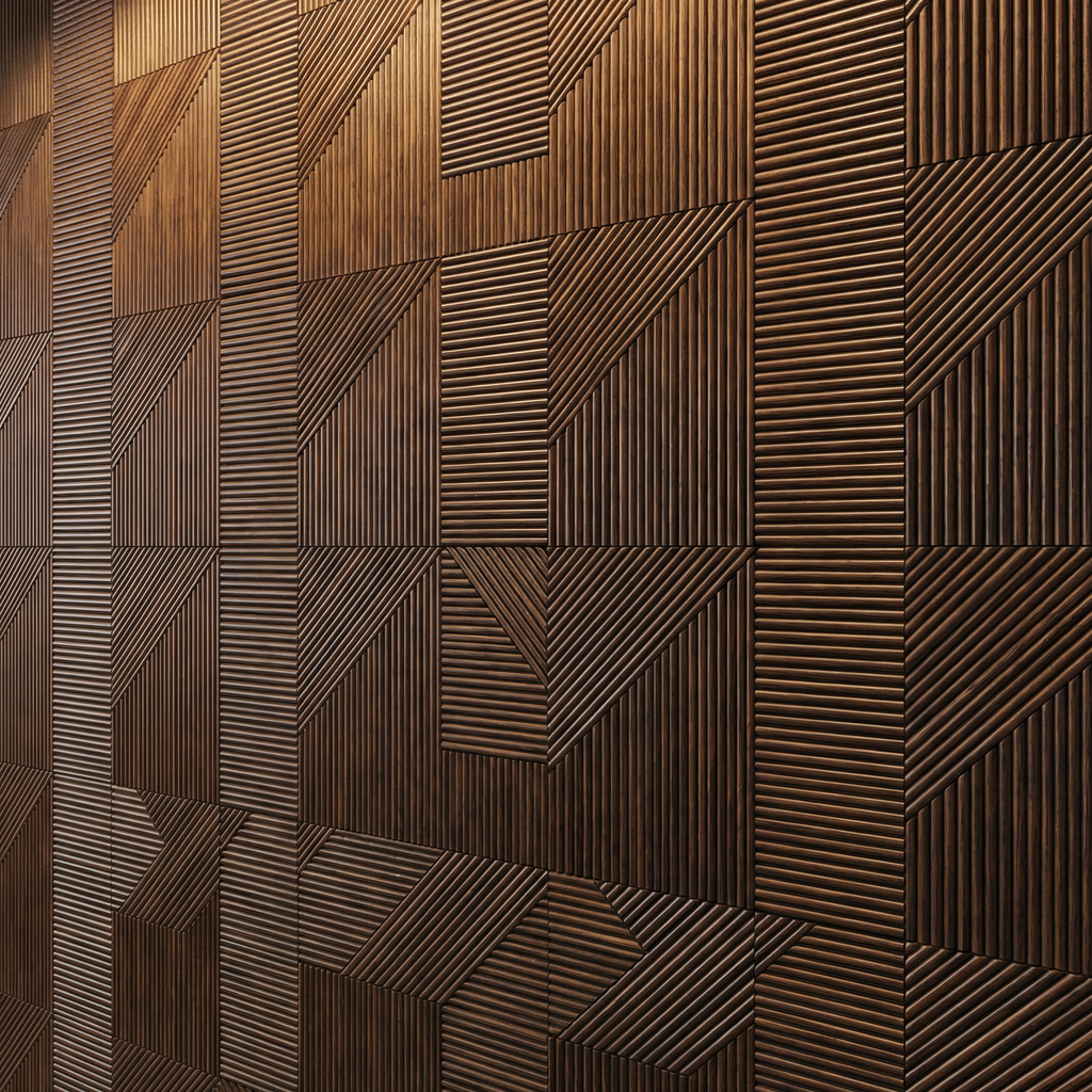 Wall Panel - Wood Sculptural
