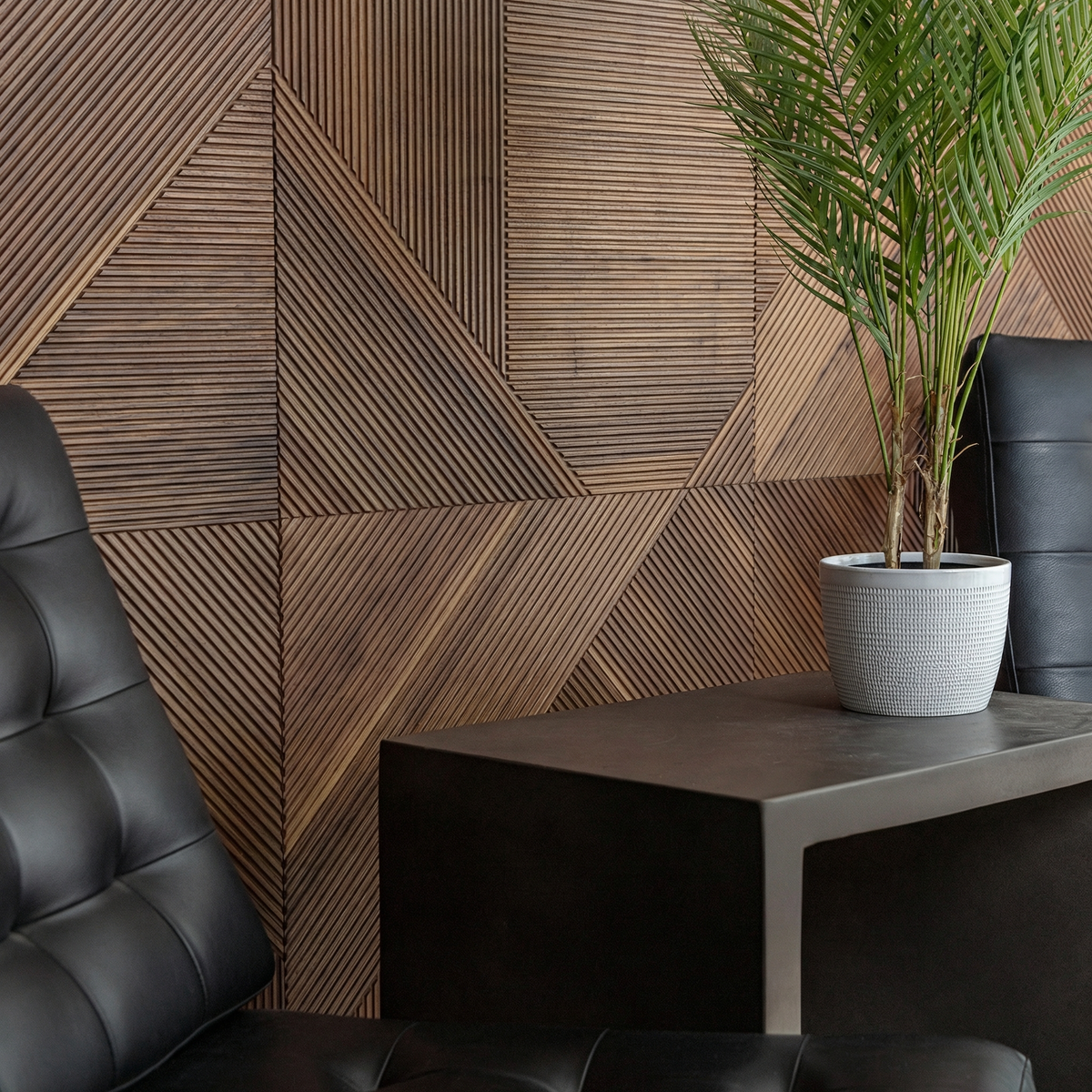 Wall Panel - Wood Asymmetrical