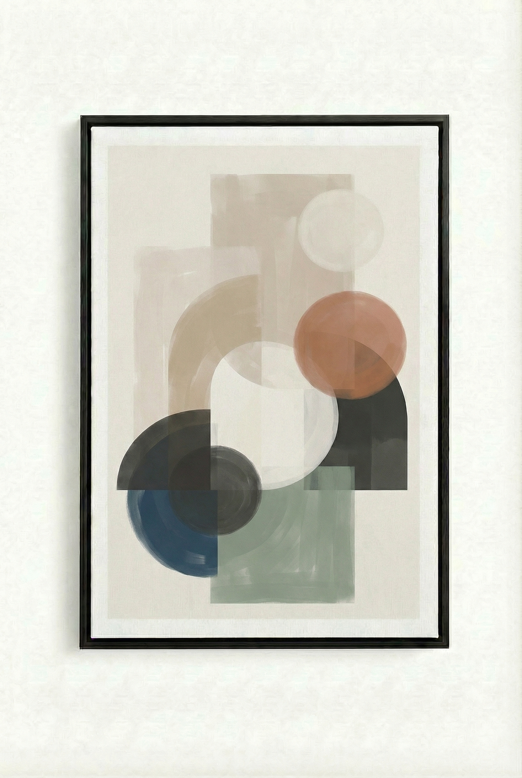 Wall Art - Soft Intersections