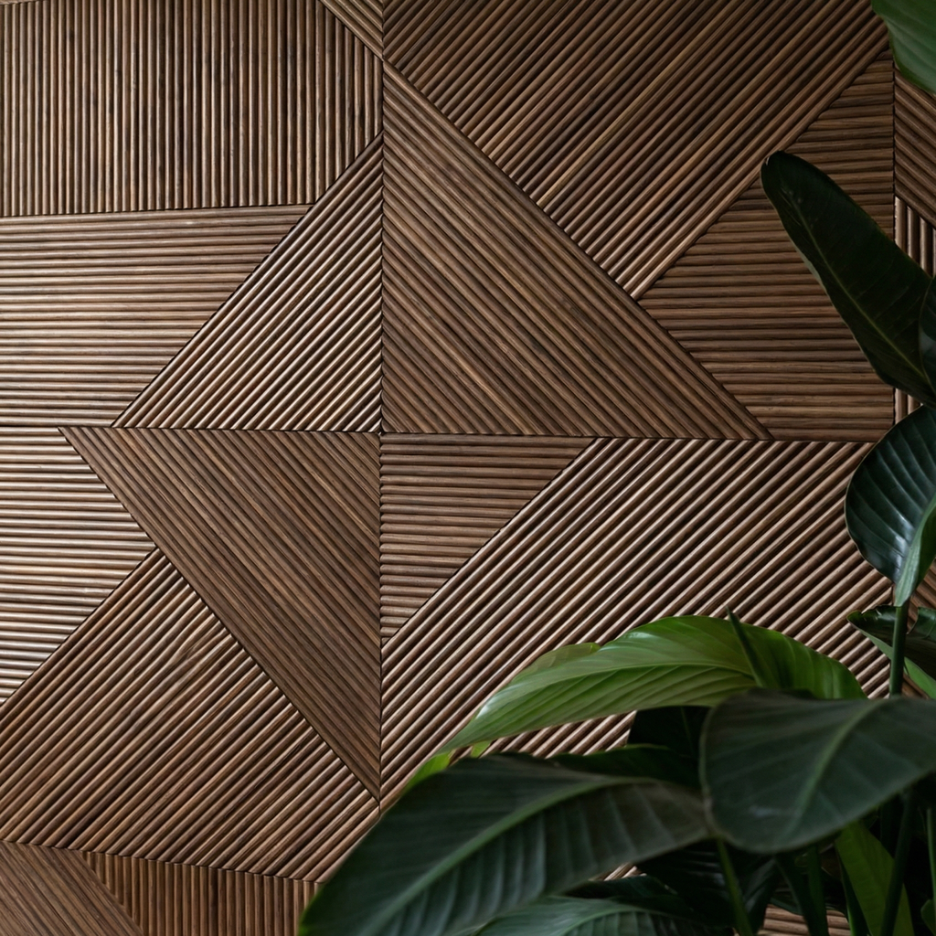 Wall Panel - Wood geometric