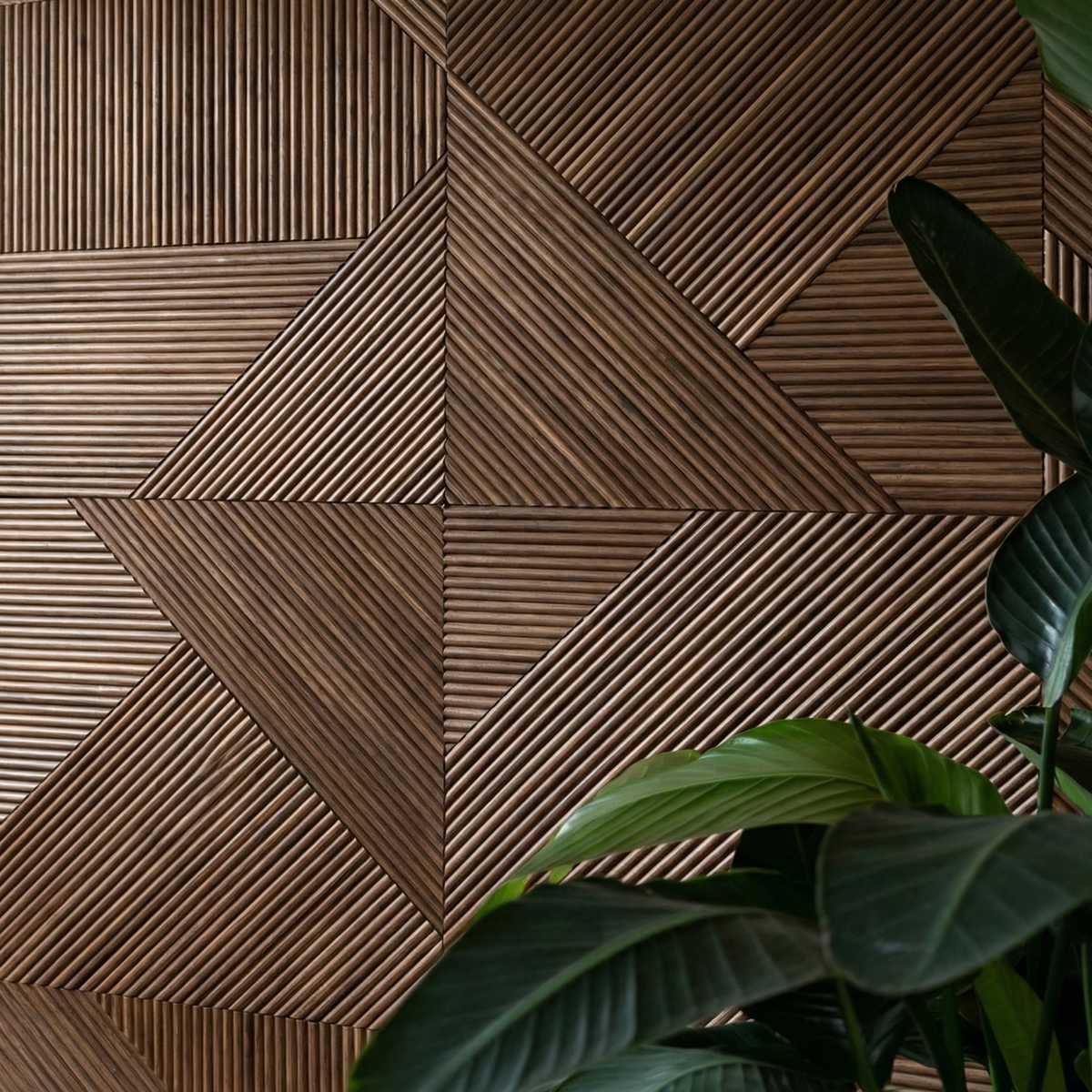 Wall Panel - Wood geometric