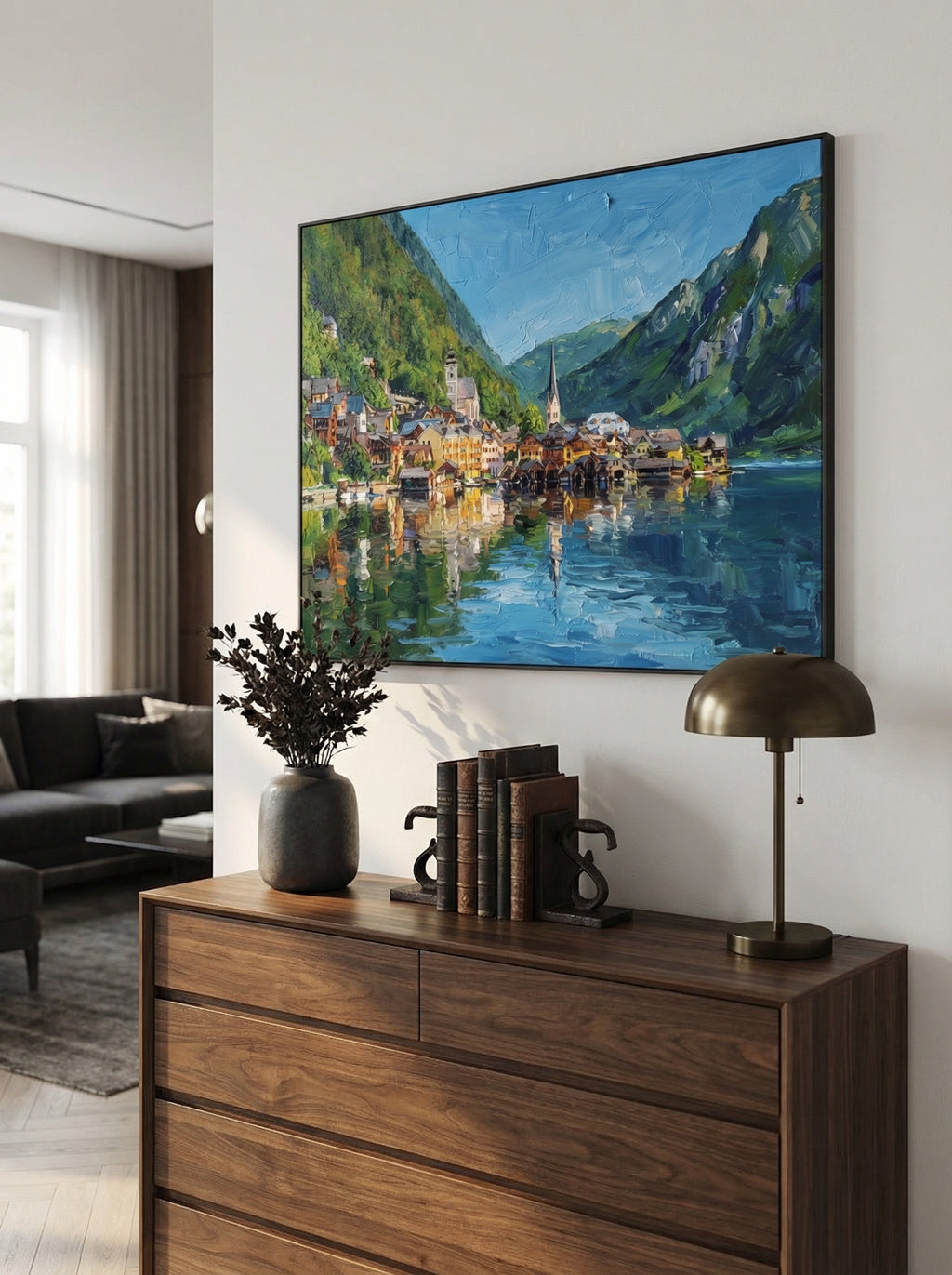 Wall Art - Across the Lake