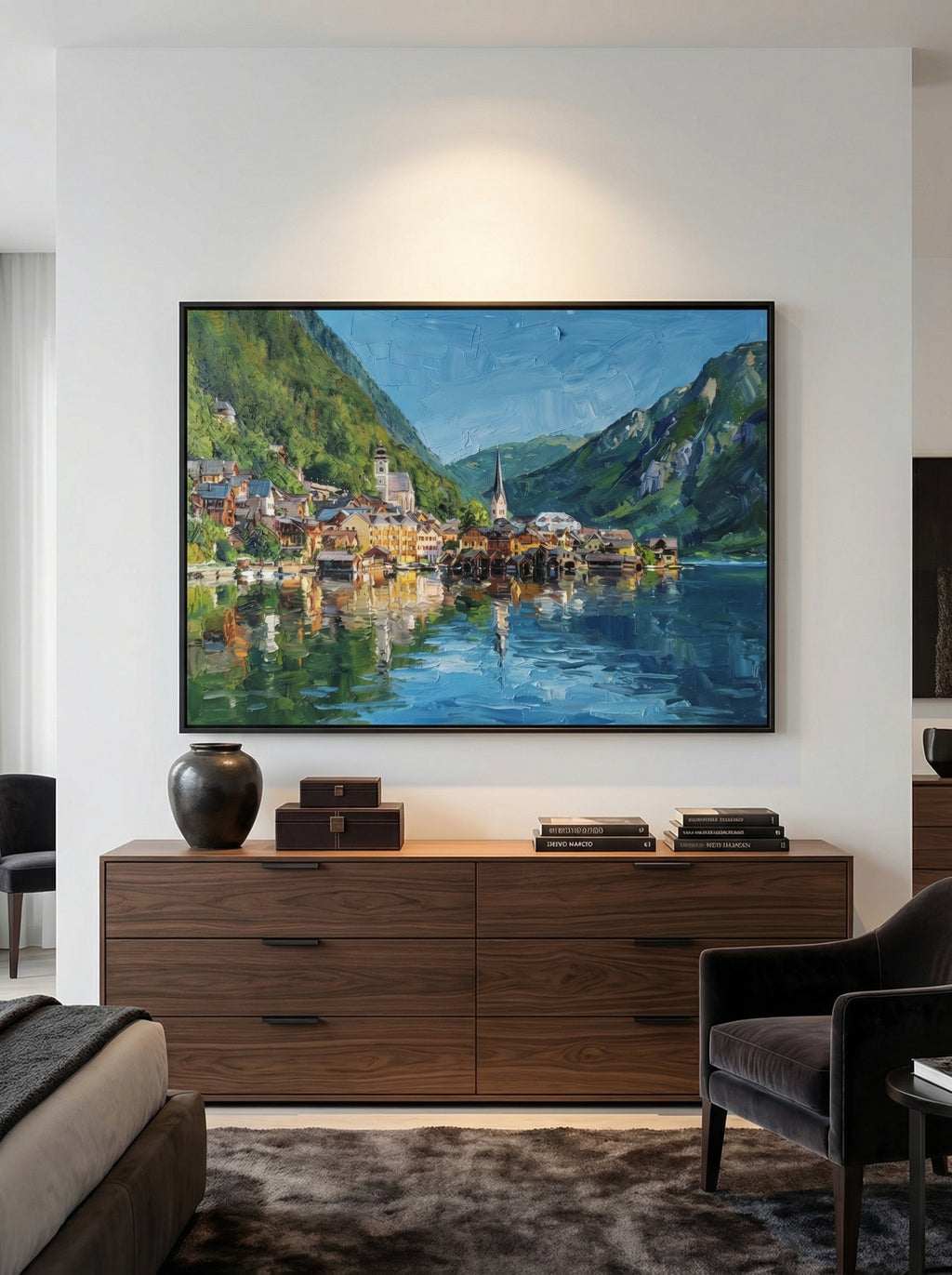 Wall Art - Across the Lake